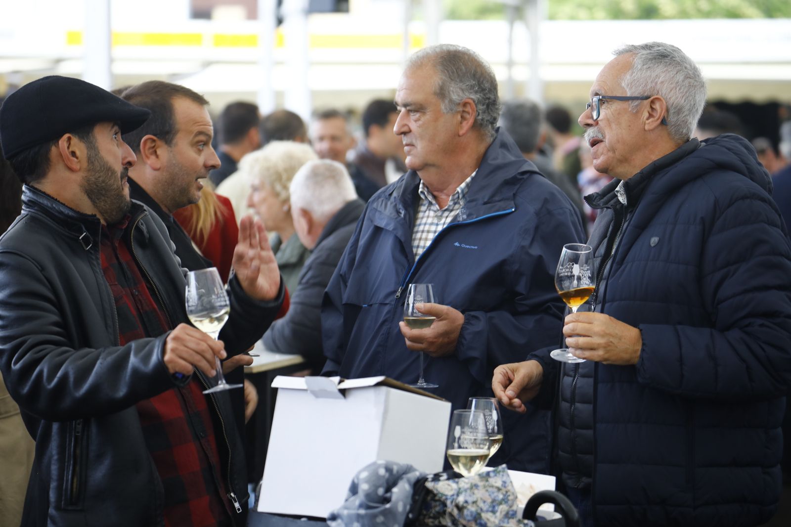 Las imágenes de un lluvioso tercer día de la Cata del Vino en Córdoba