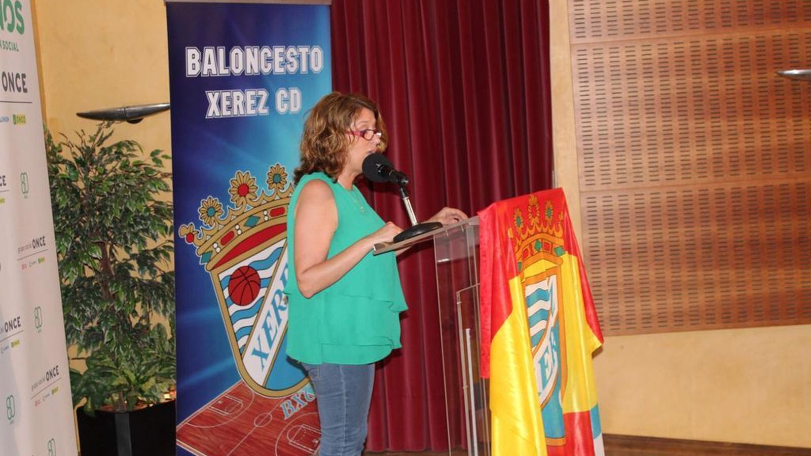 Antonia Beltrán, presidenta del Baloncesto Xerez CD.