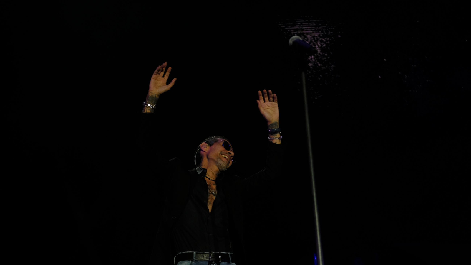 Concierto de Marc Anthony en Roquetas, en imágenes