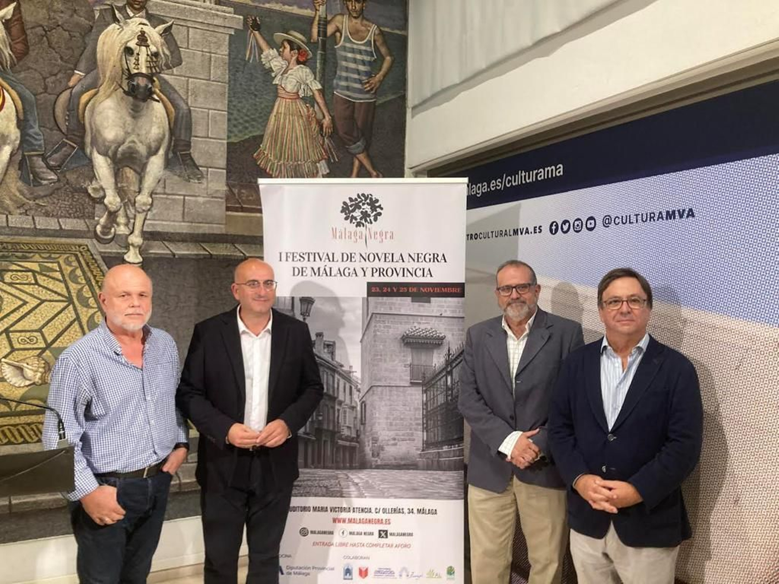 Presentación del I Festival de Novela Negra