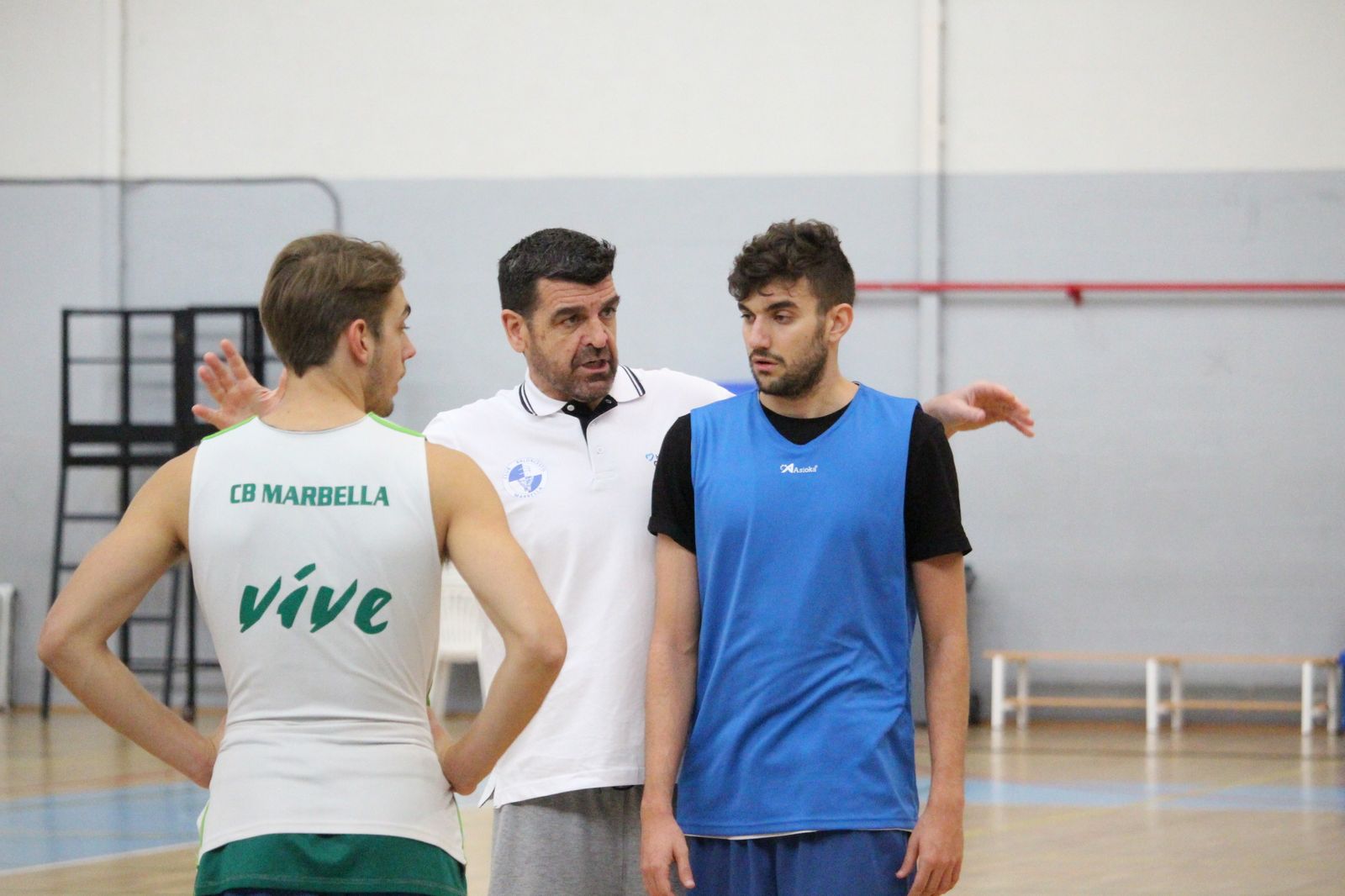Rafa Piña, durante un entrenamiento.