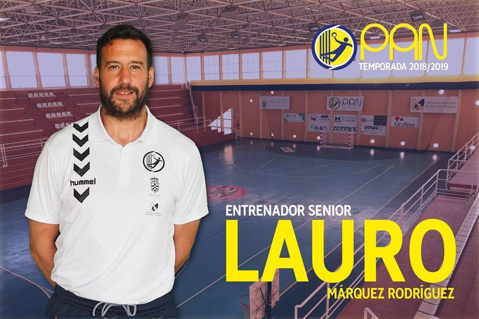 Lauro tomas las riendas del primer equipo del Pedro Alonso Niño de Moguer.