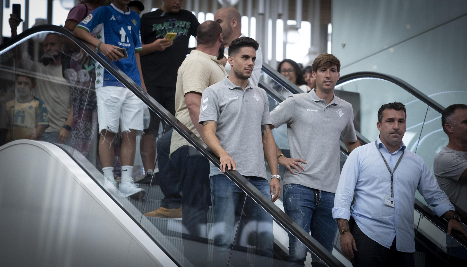 La jornada del Betis, en imágenes