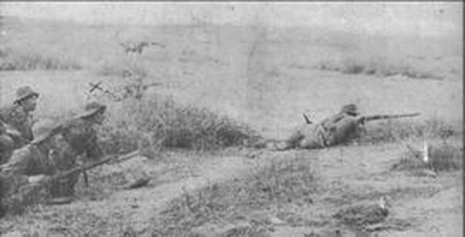 Sección desplegada en la Campaña de Melilla.