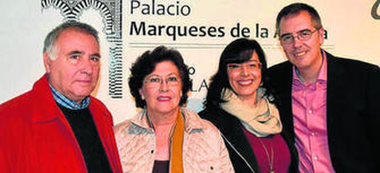 Ramón Vílchez, Amparo Martínez, Lourdes Martínez Garrido y Ramón Vílchez.