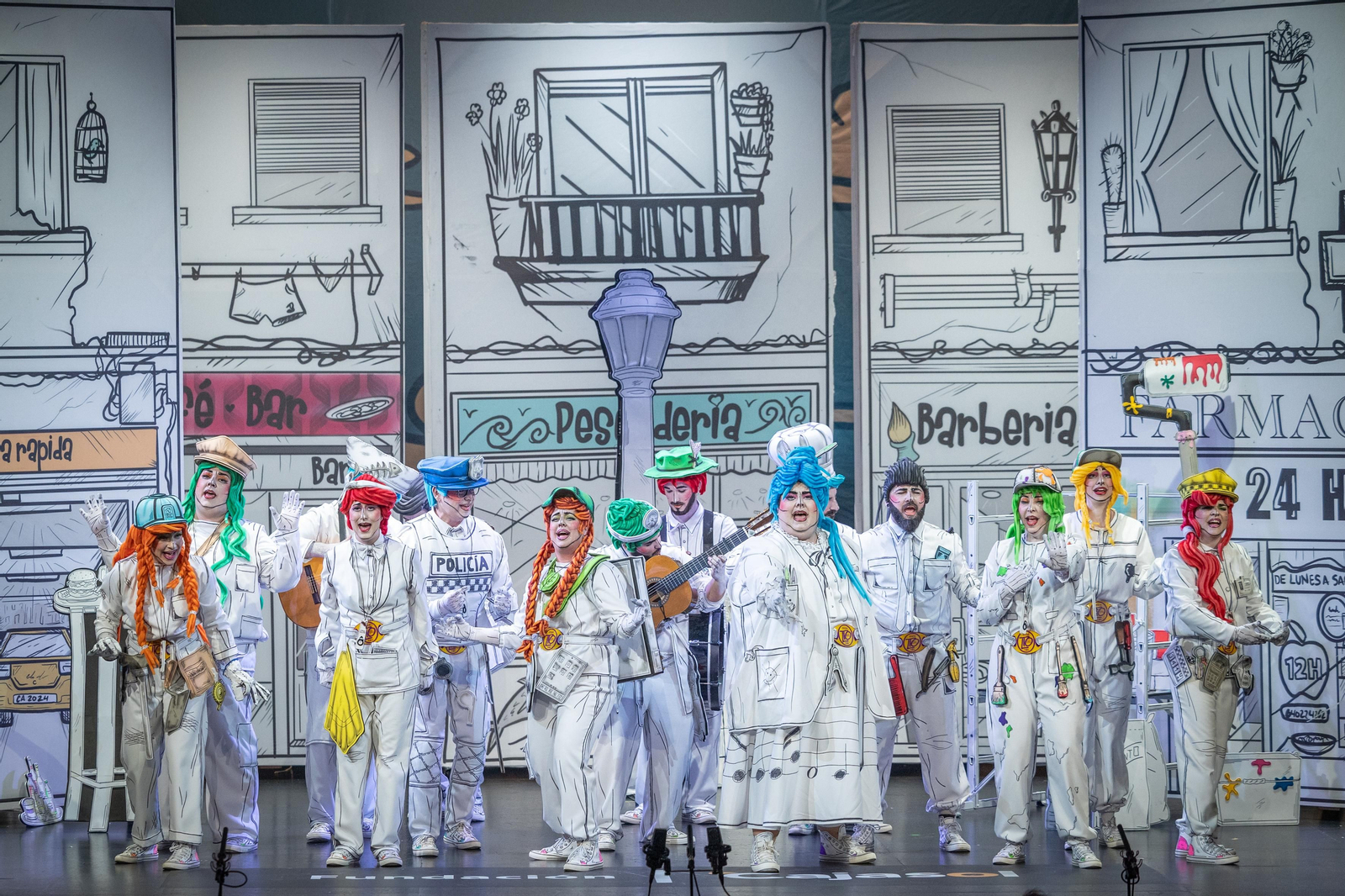 Comparsa 'La tinta obrera'