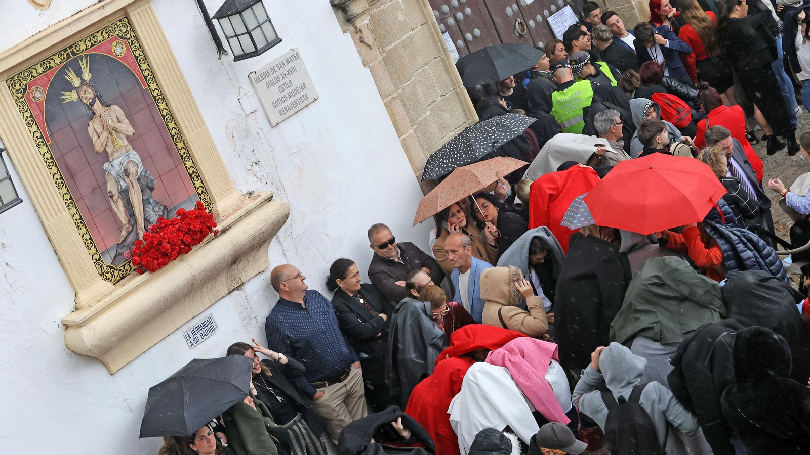 Imágenes de la Hermandad de Los Judíos de San Mateo en la Semana Santa de Jerez 2025