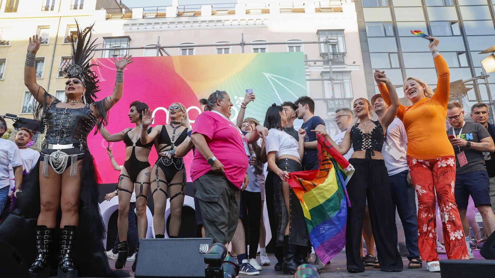 Pregón de las Fiestas del Orgullo LGTBIQ+ en Madrid