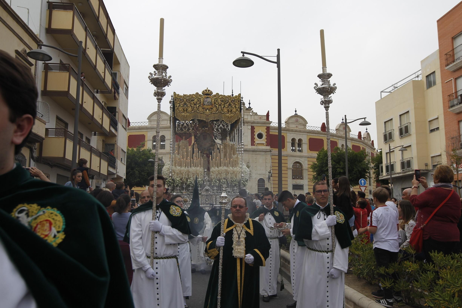 Imágenes de la Procesión de la Macarena. Semana Santa Almería 2019