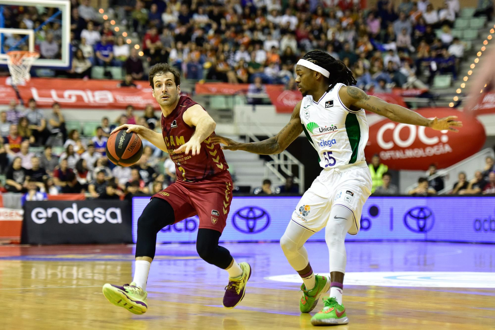 El UCAM Murcia - Unicaja, en fotos