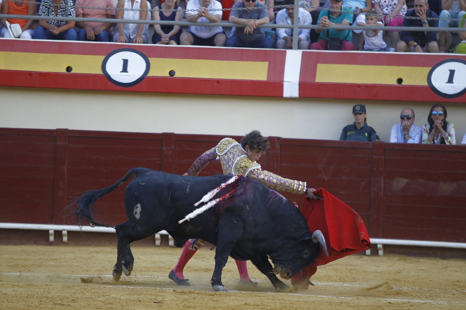 Imágenes de la corrida de Toros en Vera