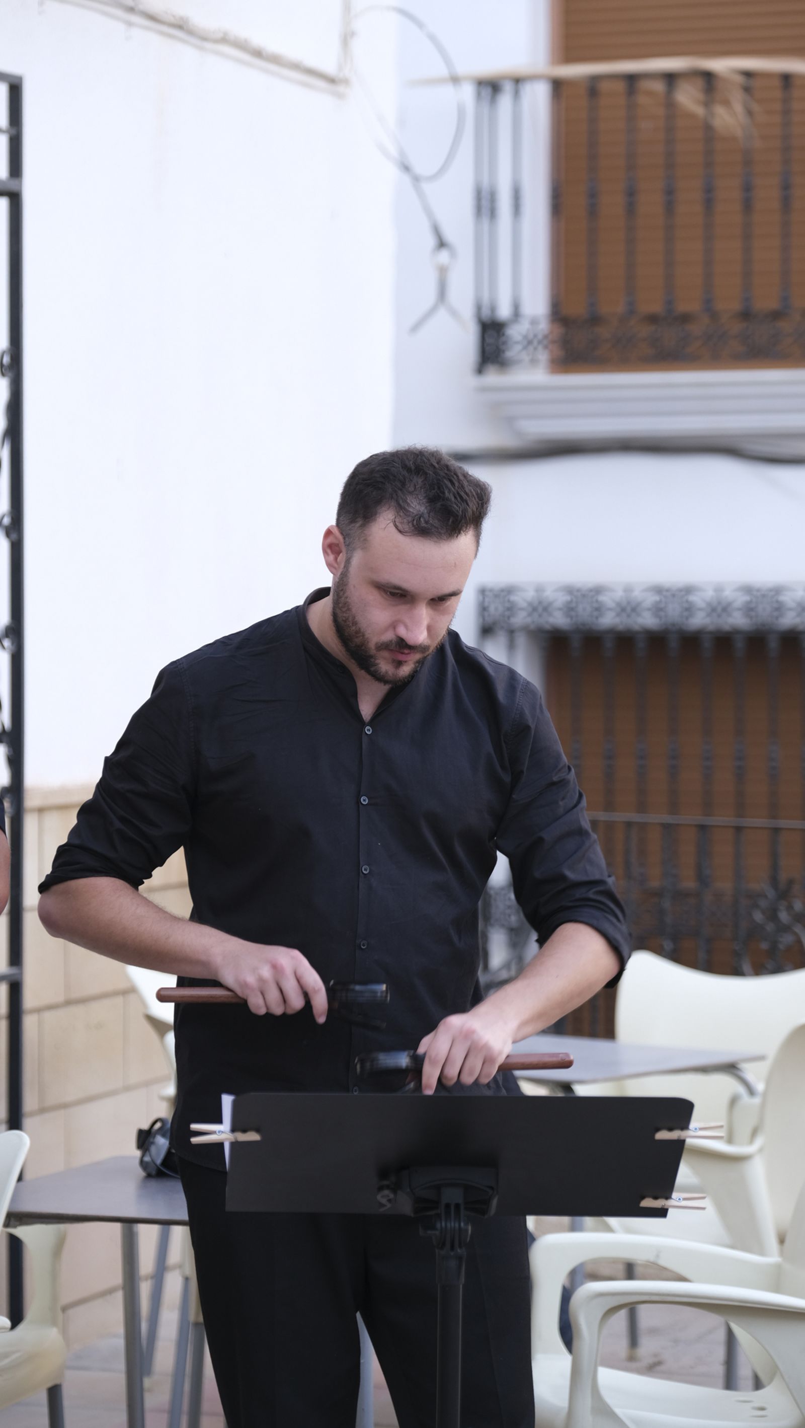 Imágenes del paseo musical Essentia Ministriles. XXI Festival de Música Renacentista y Barroca de Vélez Blanco