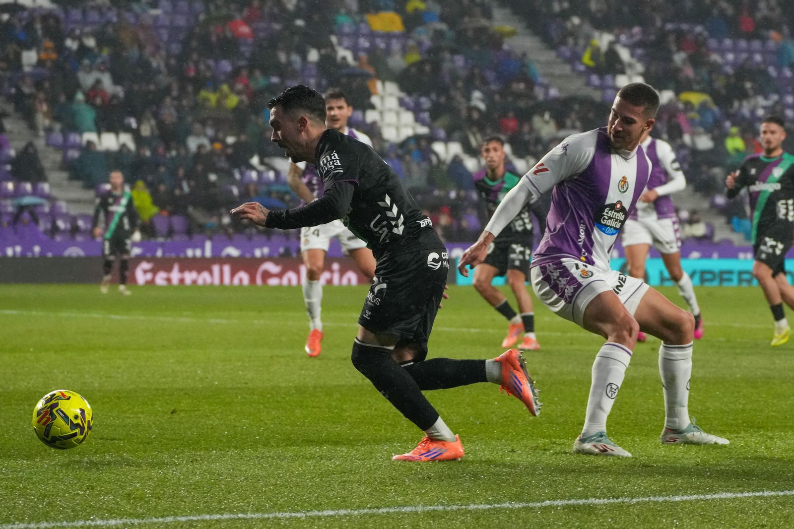El Real Valladolid-Málaga CF, en fotos