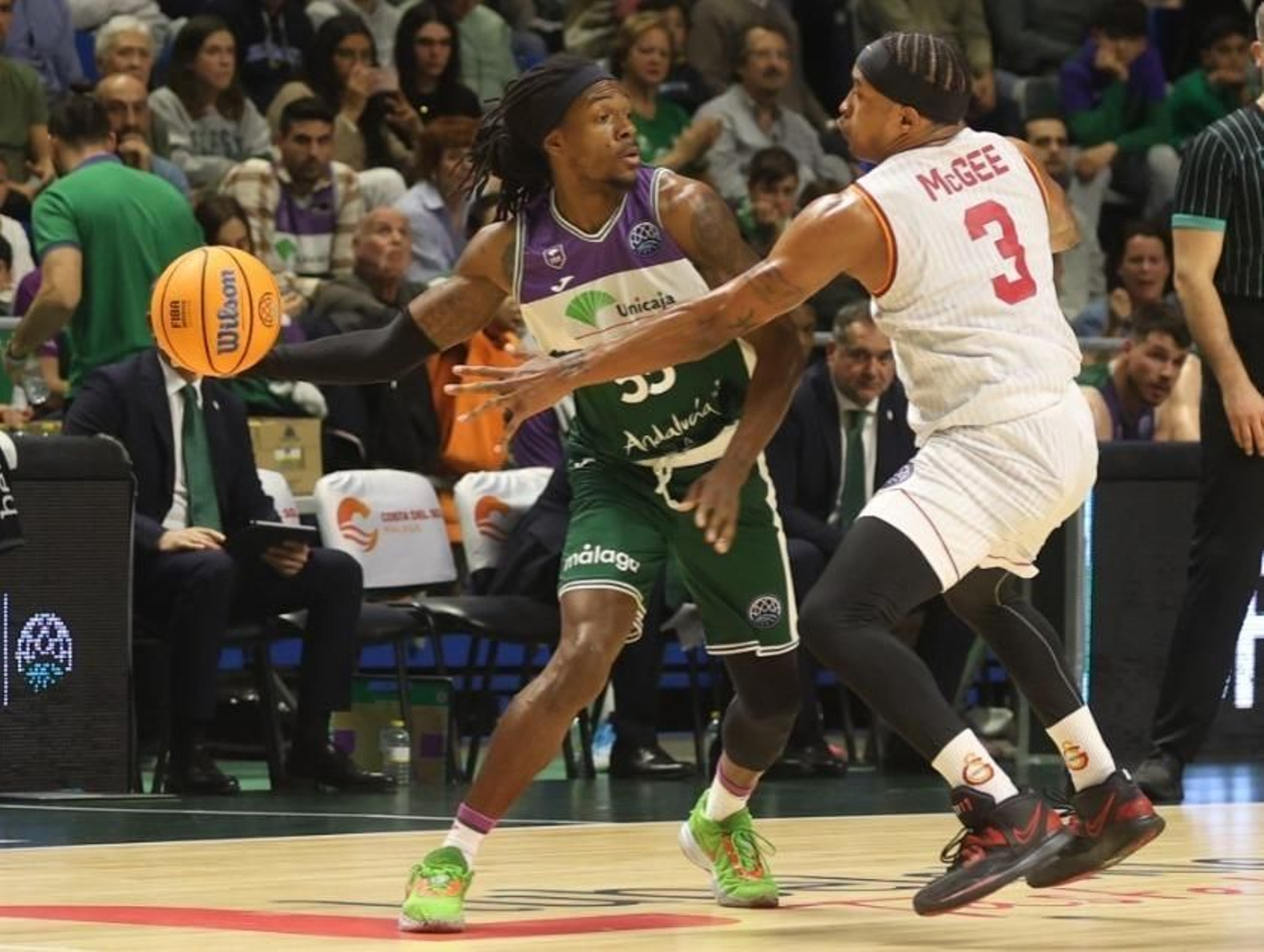 Las fotos del Unicaja-Galatasaray