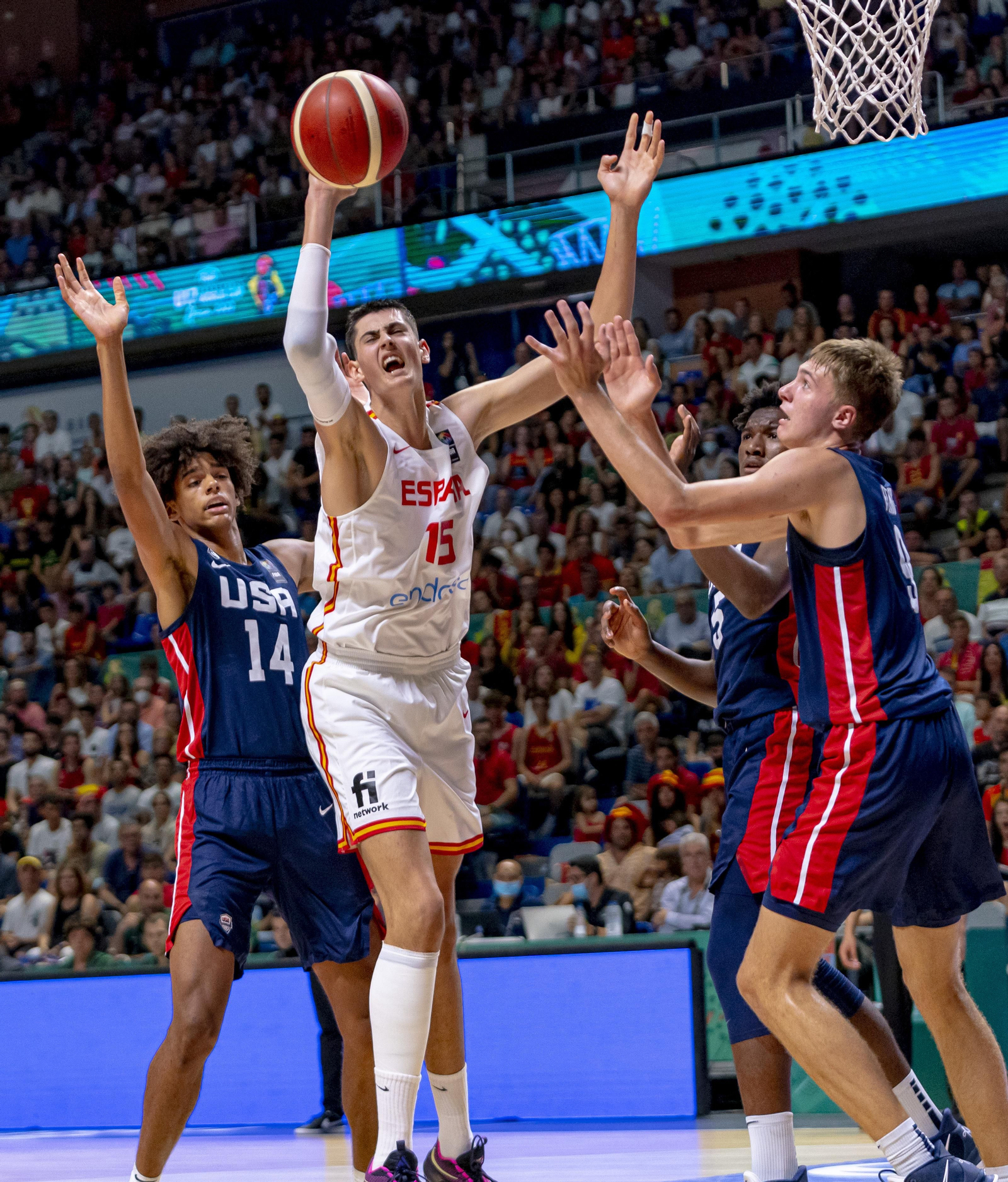 Las fotos del España-USA de la final del Mundial de Basket sub 17