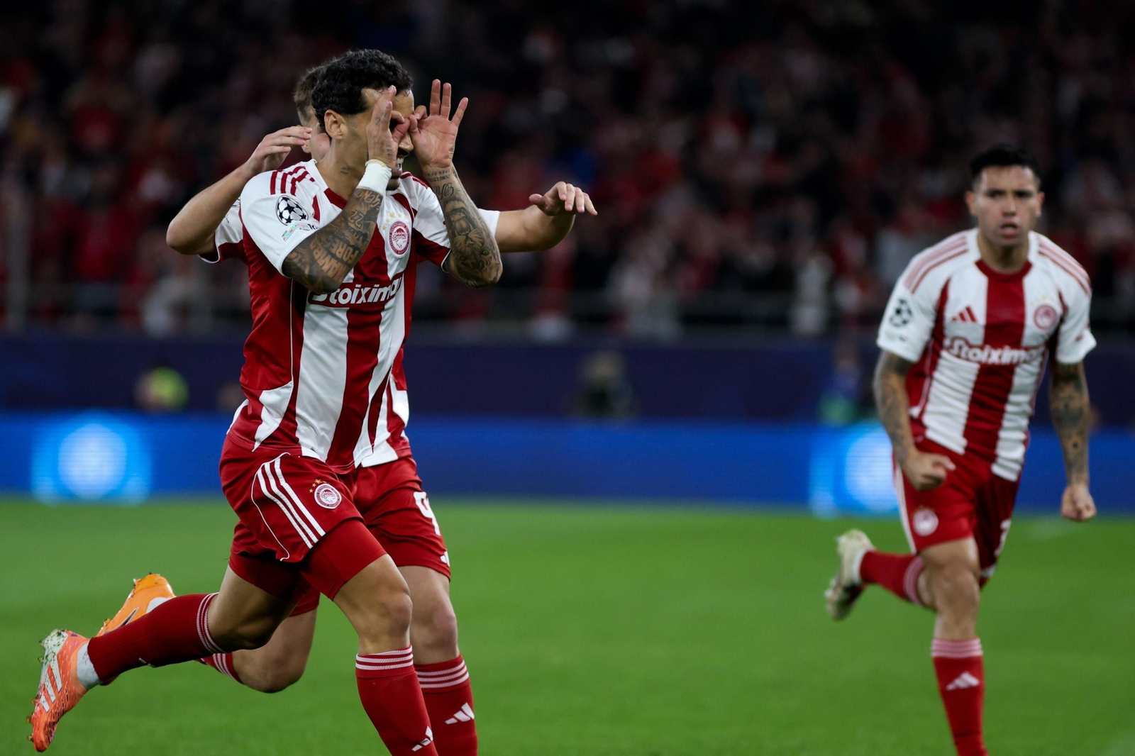 Las imágenes del Olympiacos-Real Madrid