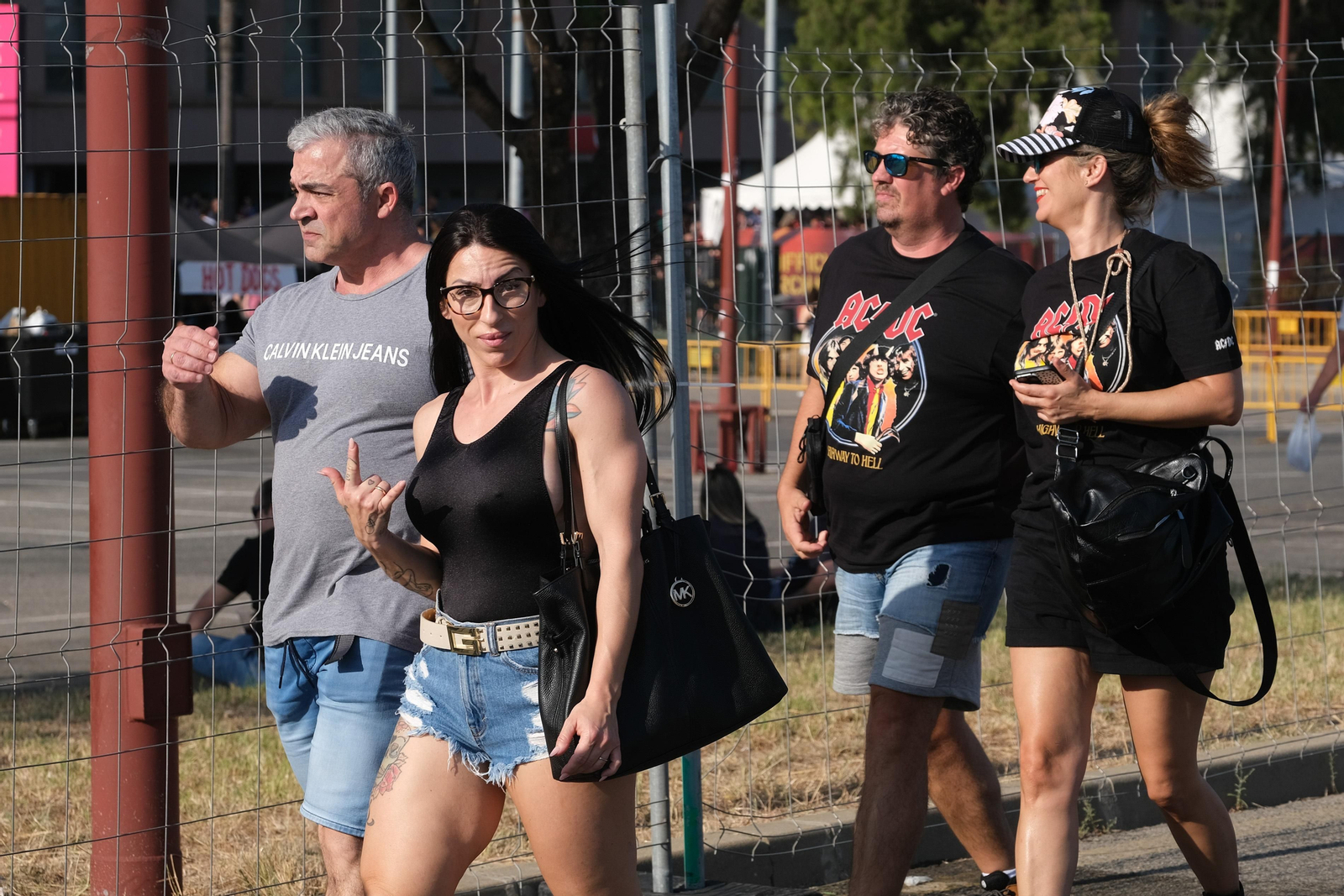 Búscate. Segundo concierto de ACDC en España