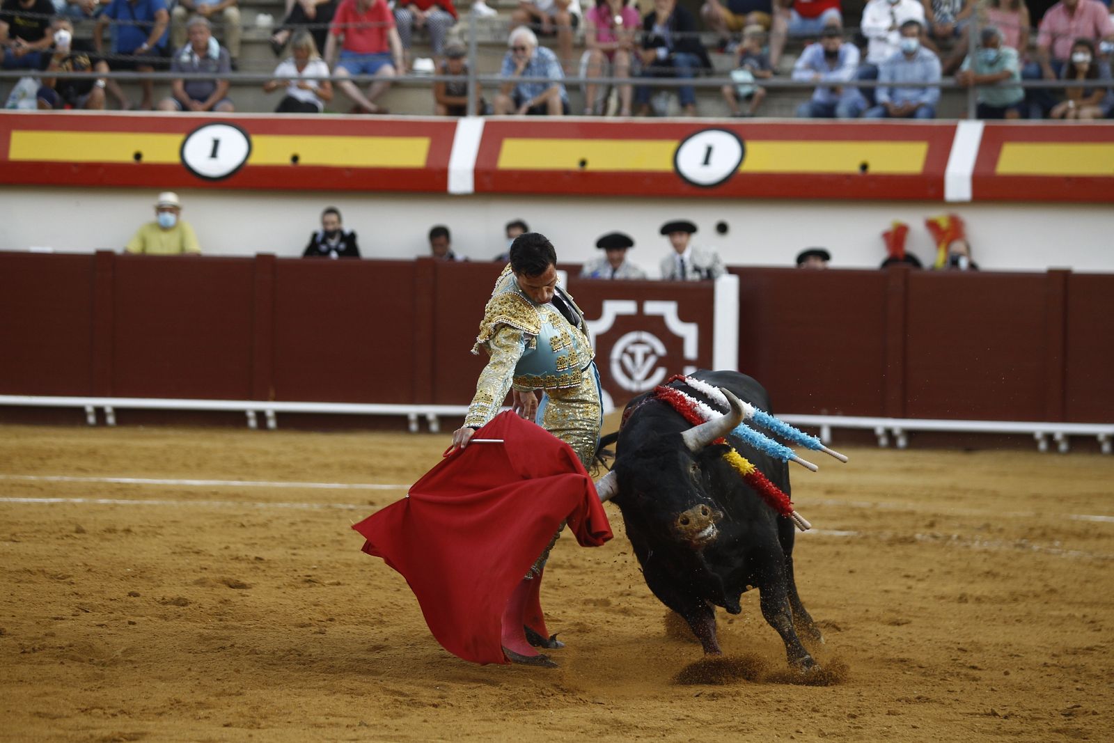 Corrida de toros del diestro Jesús de Almería en Vera.