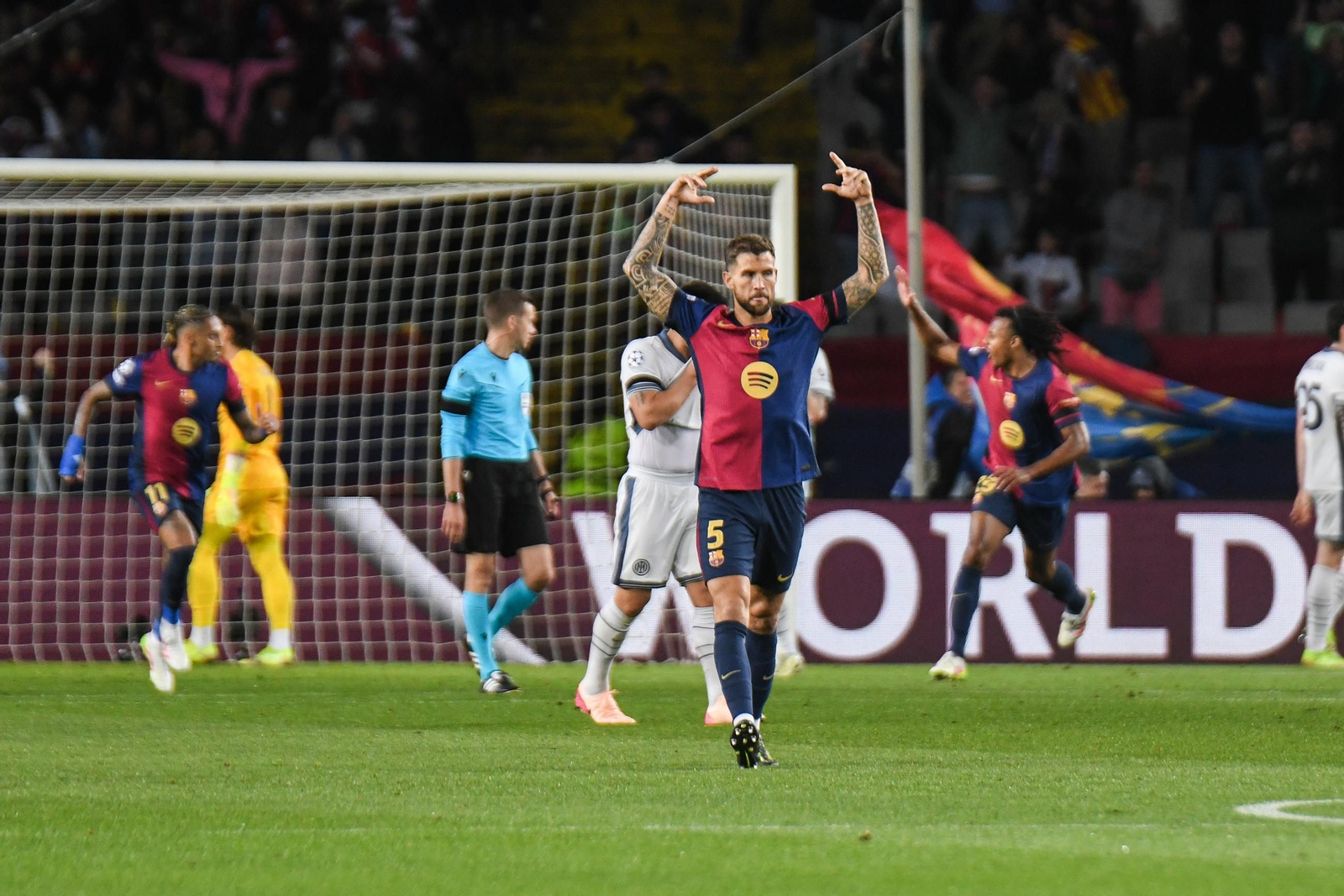 Las mejores fotos del Barcelona - Inter