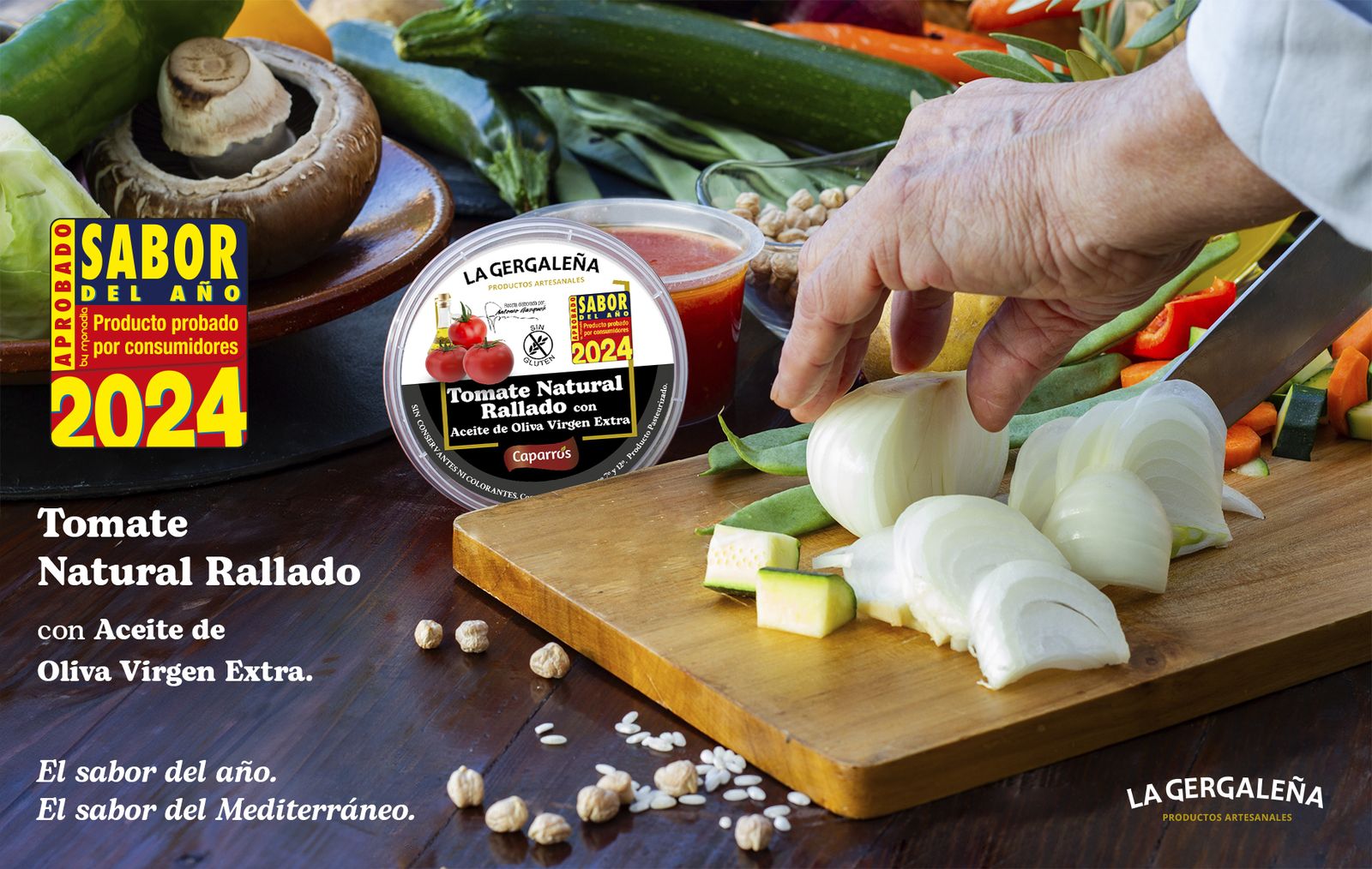 Cartel del sabor del año.