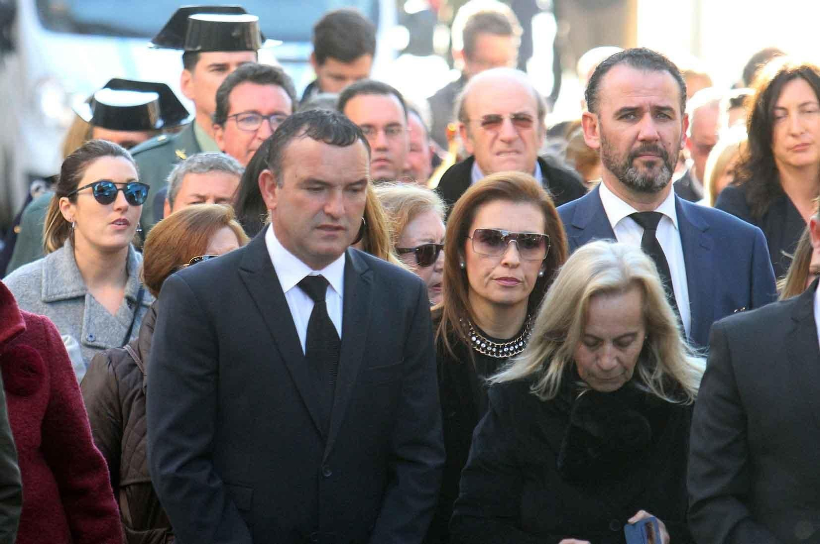 Imágenes del funeral de Pilar Pulgar