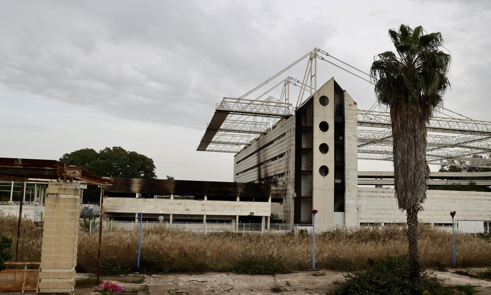 Así ha quedado el Auditorio Rocío Jurado tras el incendio
