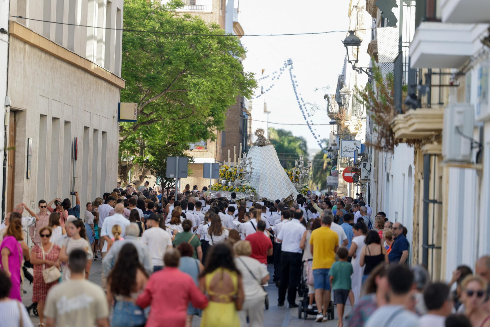 Las imágenes de la procesión de la Virgen del Carmen en El Puerto