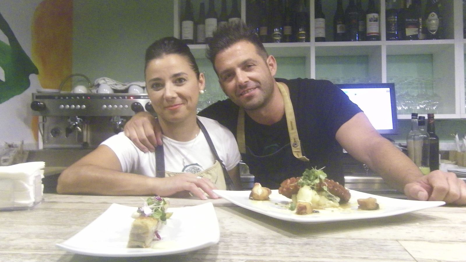 Mari Paz Flores y José Luis García