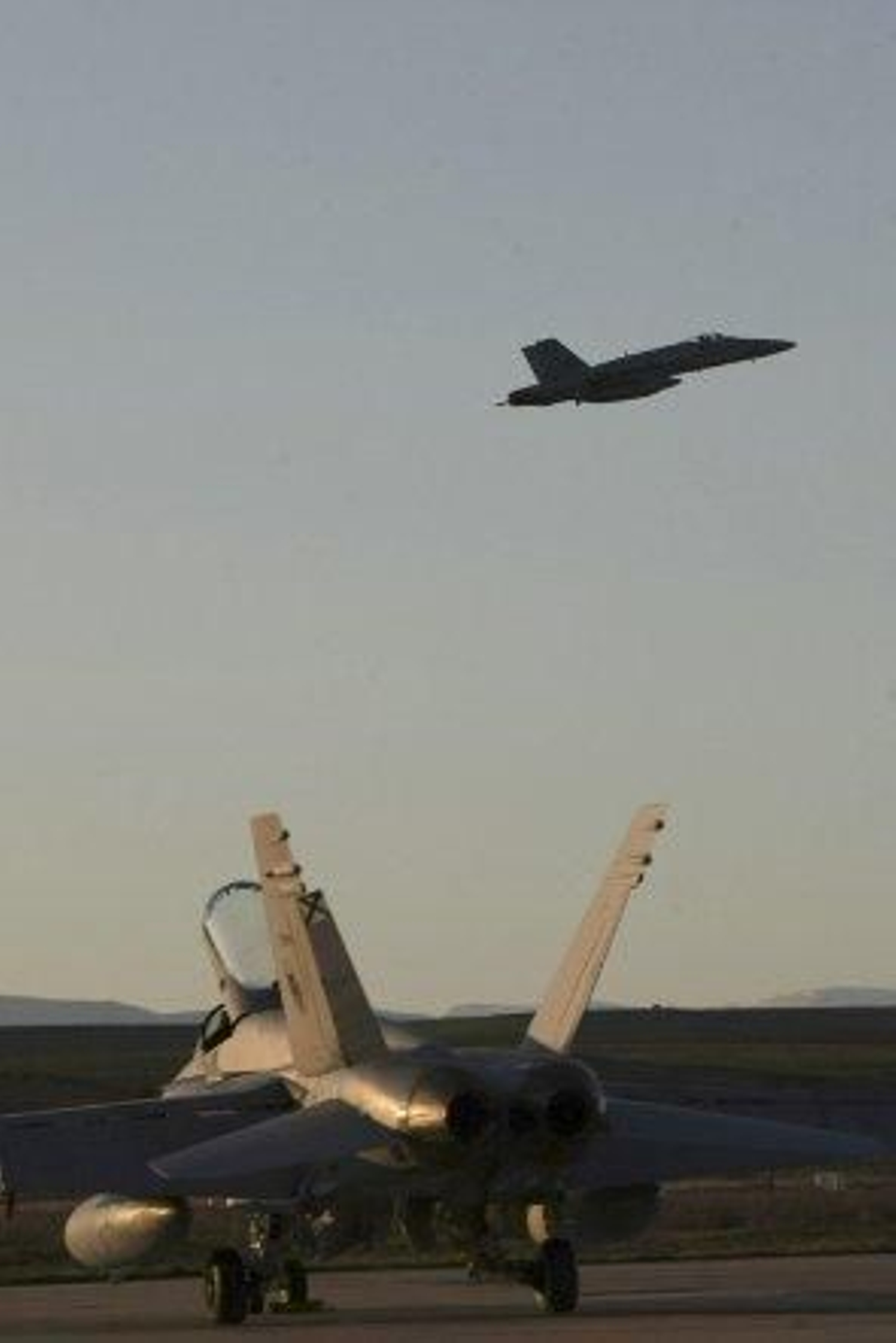 Finaliza la primera patrulla de los F-18 españoles