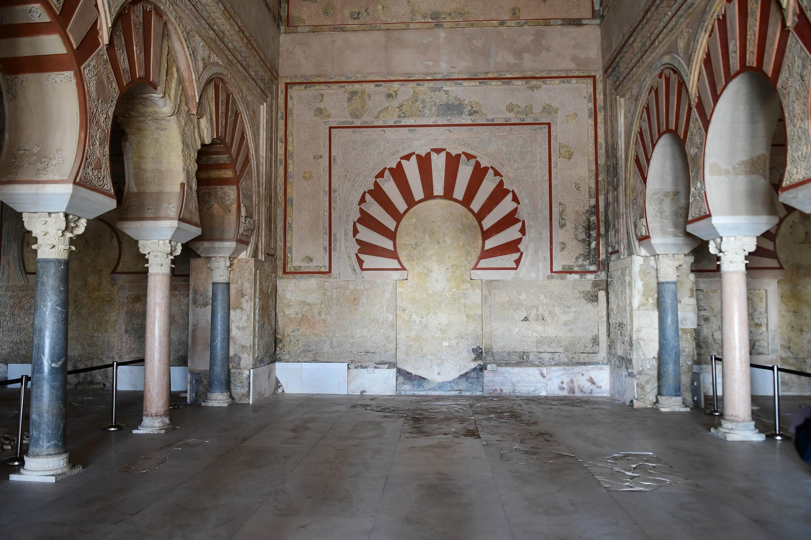 La restauración del Salón Rico de Medina Azahara, en imágenes