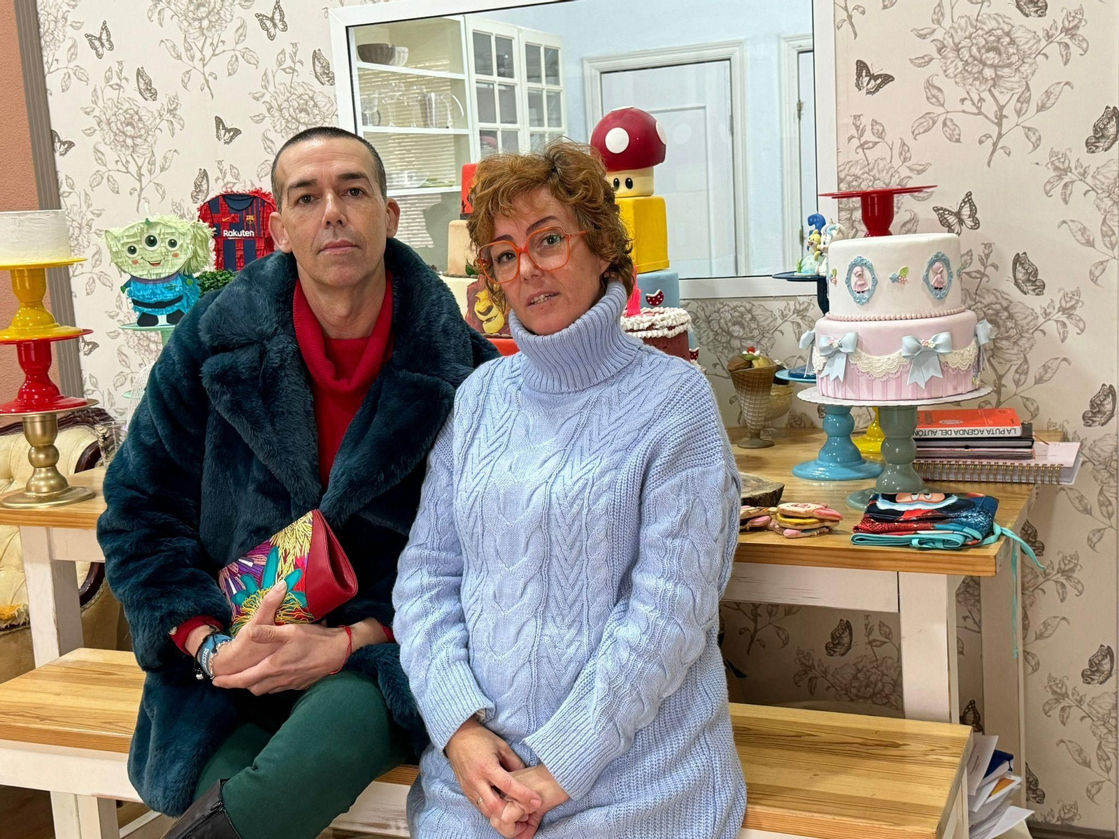 David Calleja y Laura Portillo.