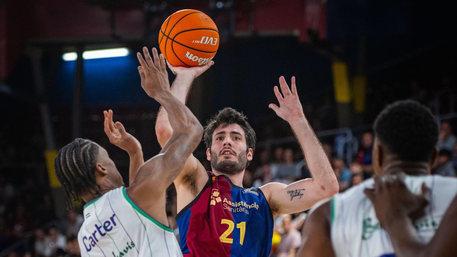 El Barcelona-Unicaja, en fotos
