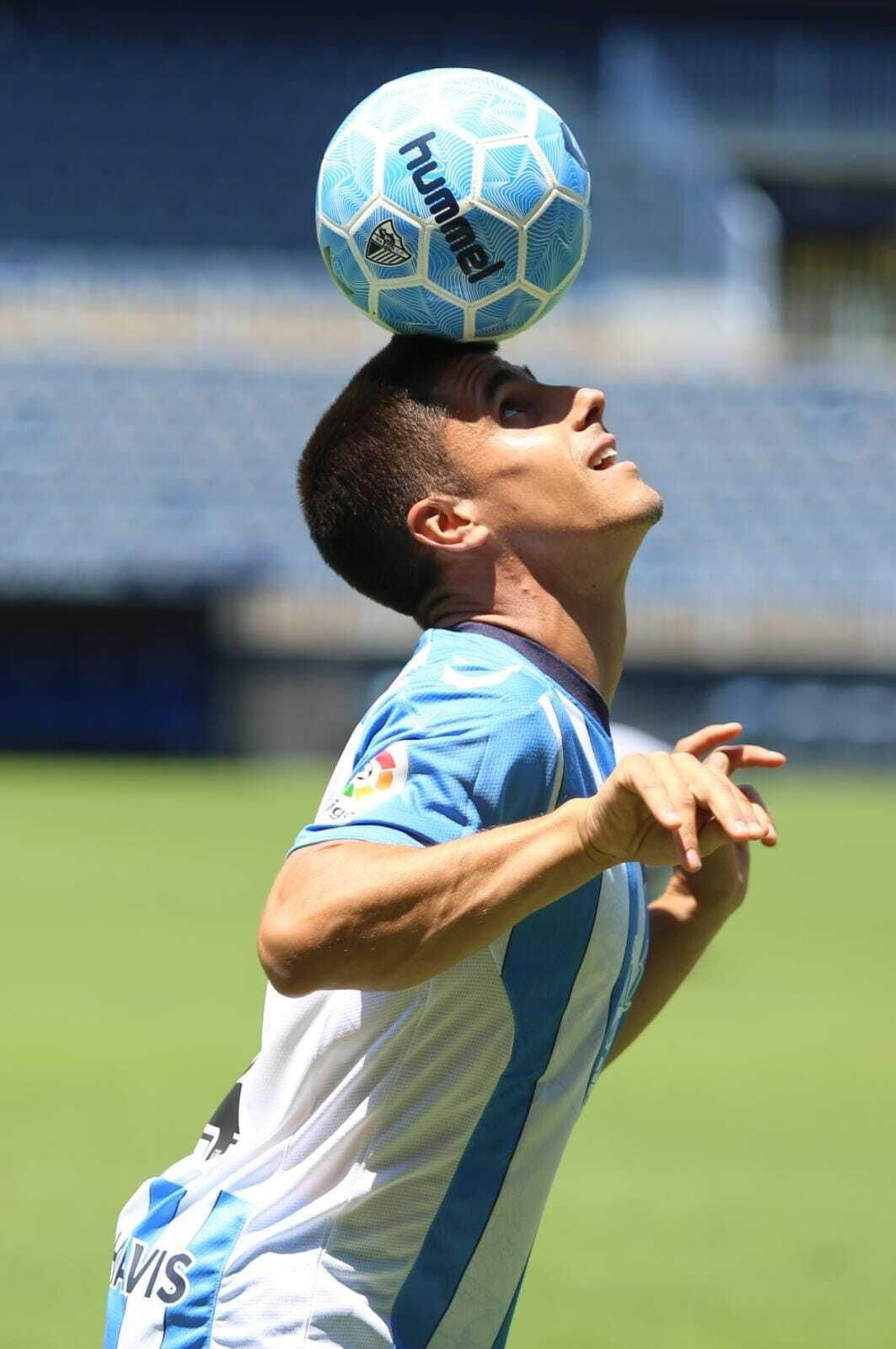 Fotos: El Málaga presenta cinco fichajes de una tacada
