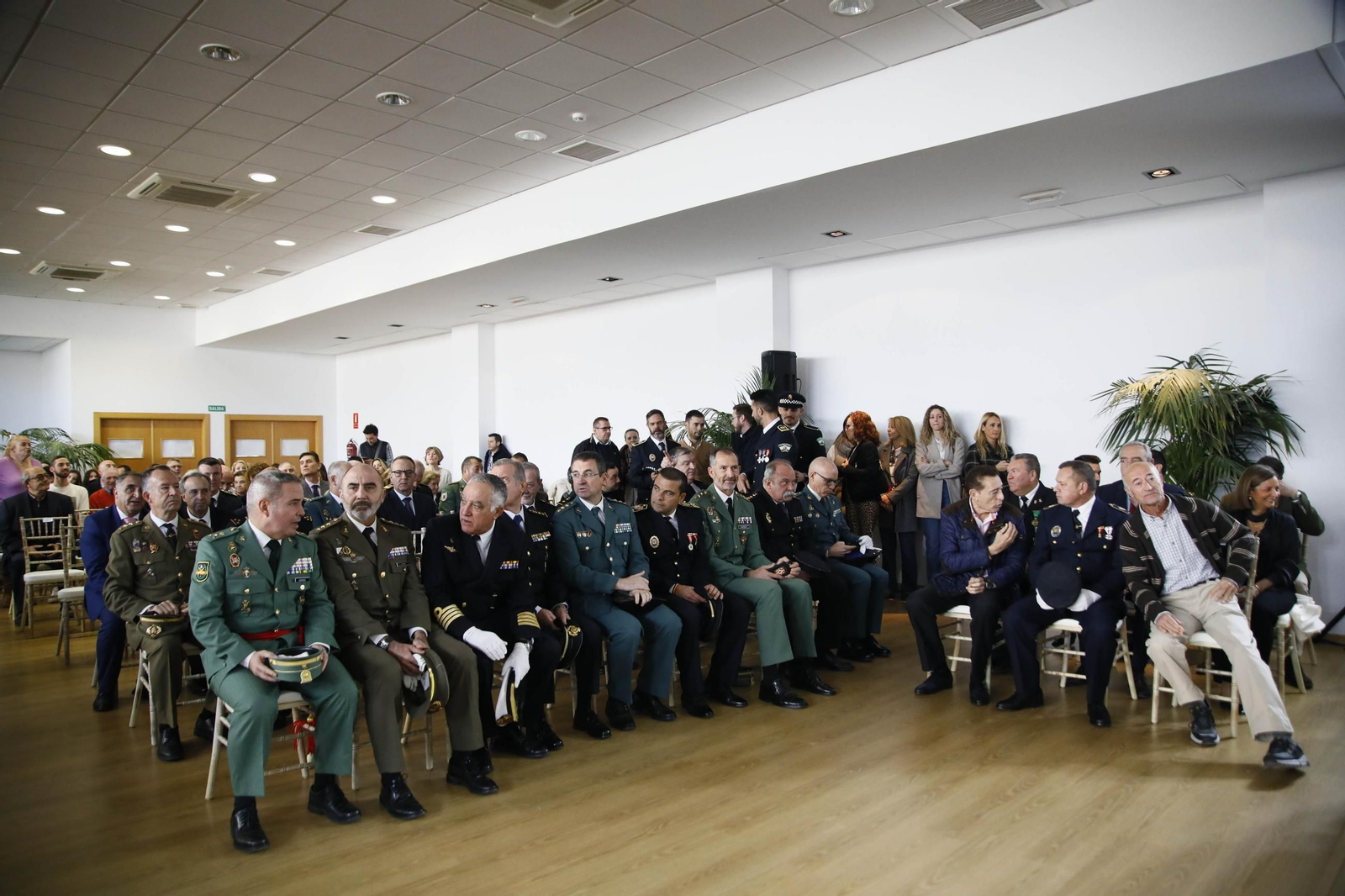 Las imágenes del acto institucional de la Policía Local de Almería con motivo de la festividad de su patrón, San Esteban