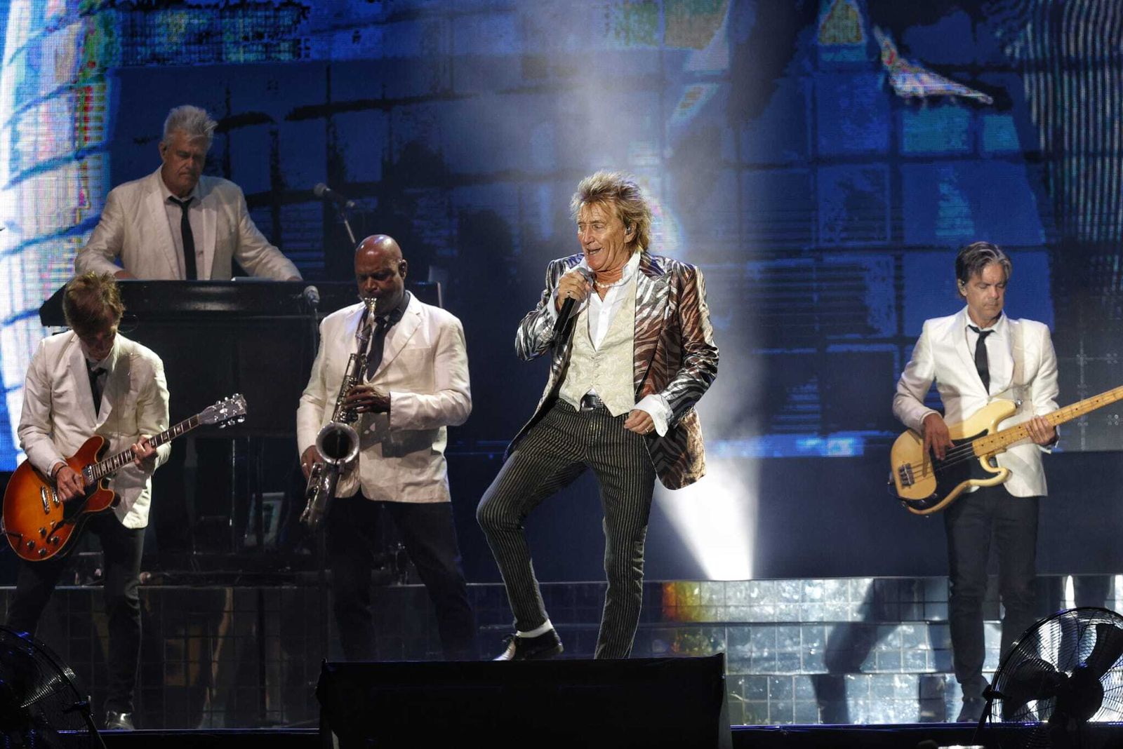 Búscate en las imágenes del concierto de Rod Stewart en el Concert Music Festival 2023