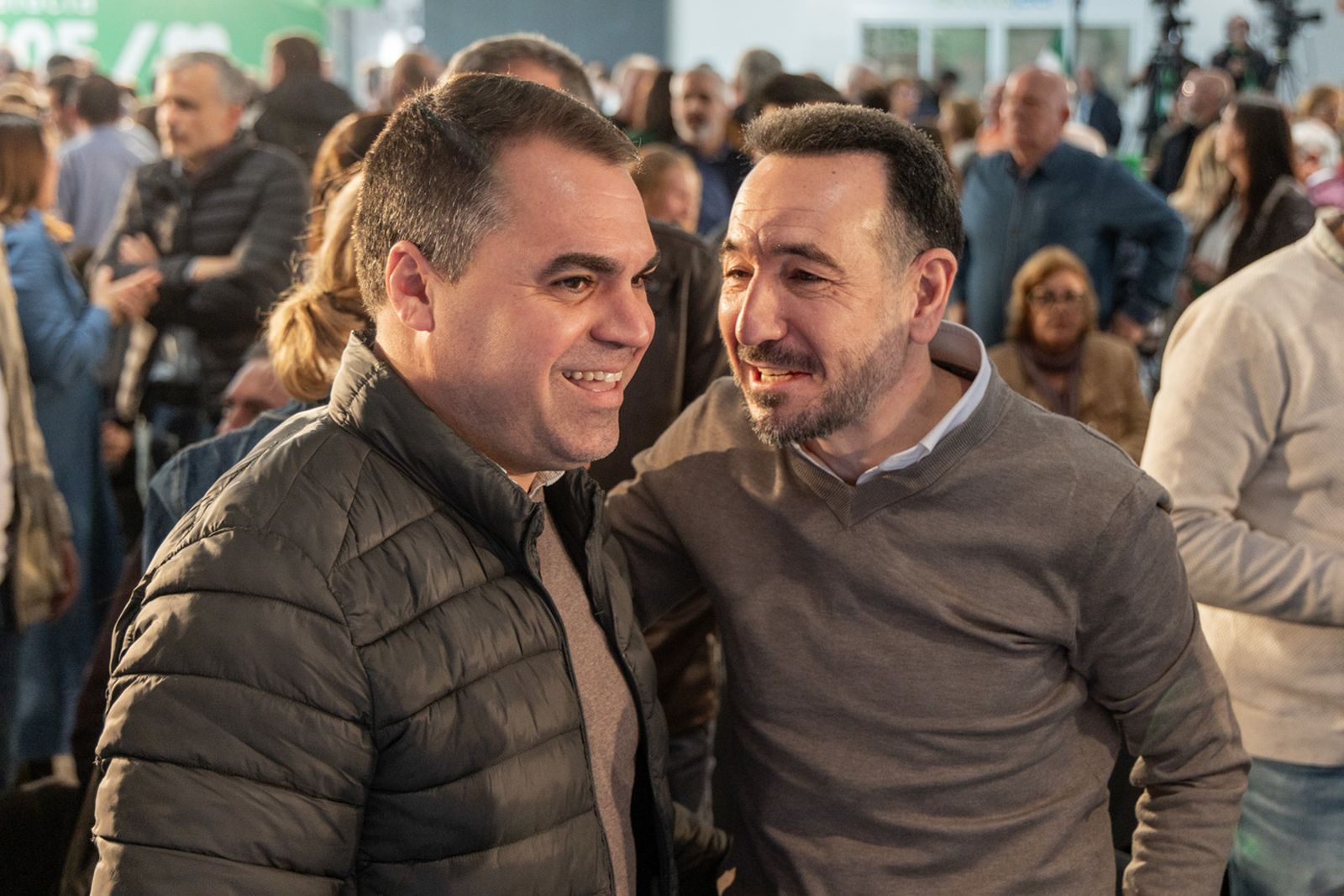 Acto en defensa de los servicios públicos para celebrar el 28F en Jaén