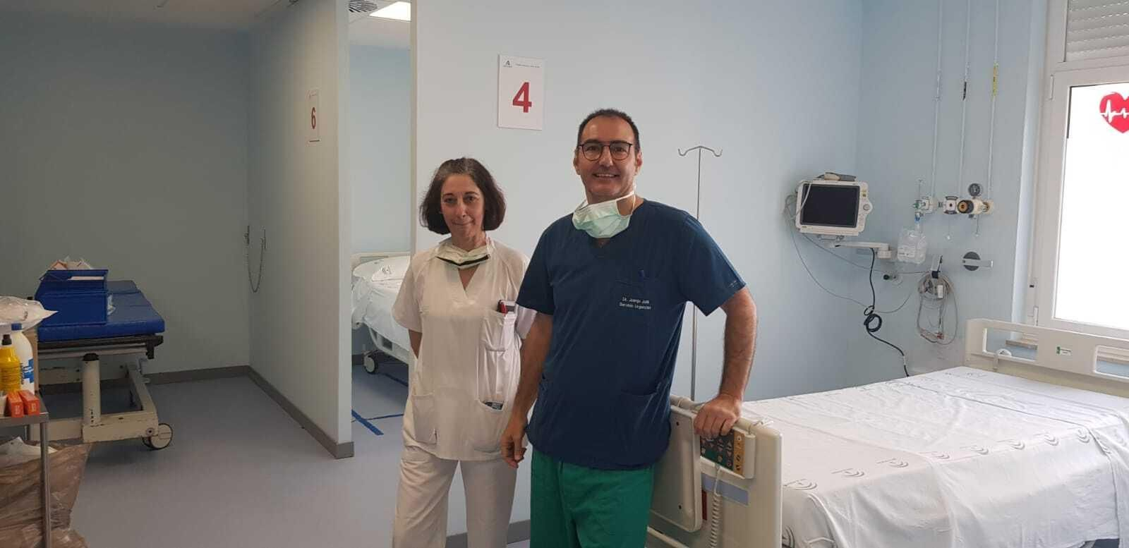 Las imágenes de la ampliación de las Urgencias del hospital Puerta del Mar