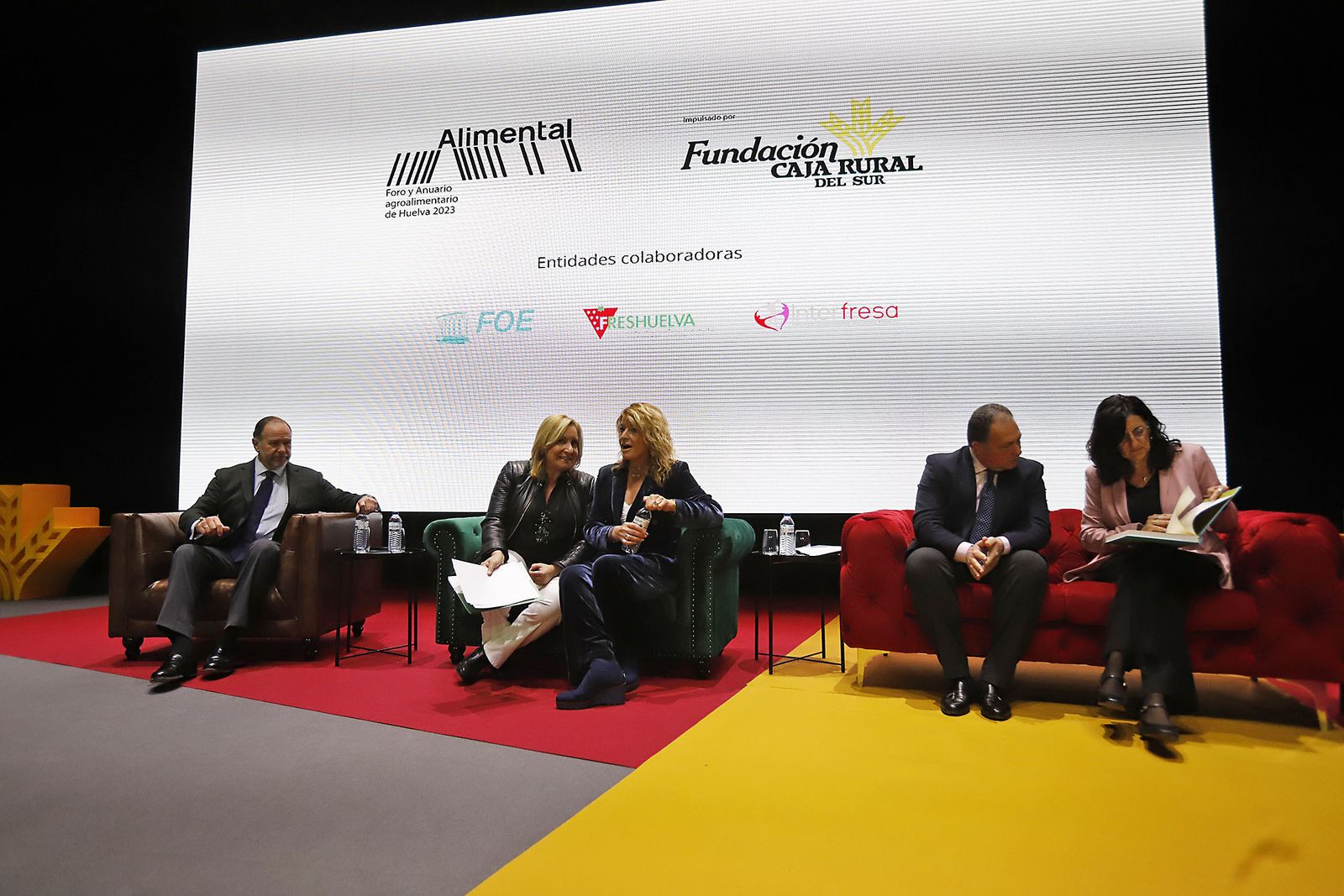 Imágenes de la inauguración de Alimental 2023, Foro Agroalimentario de Huelva.