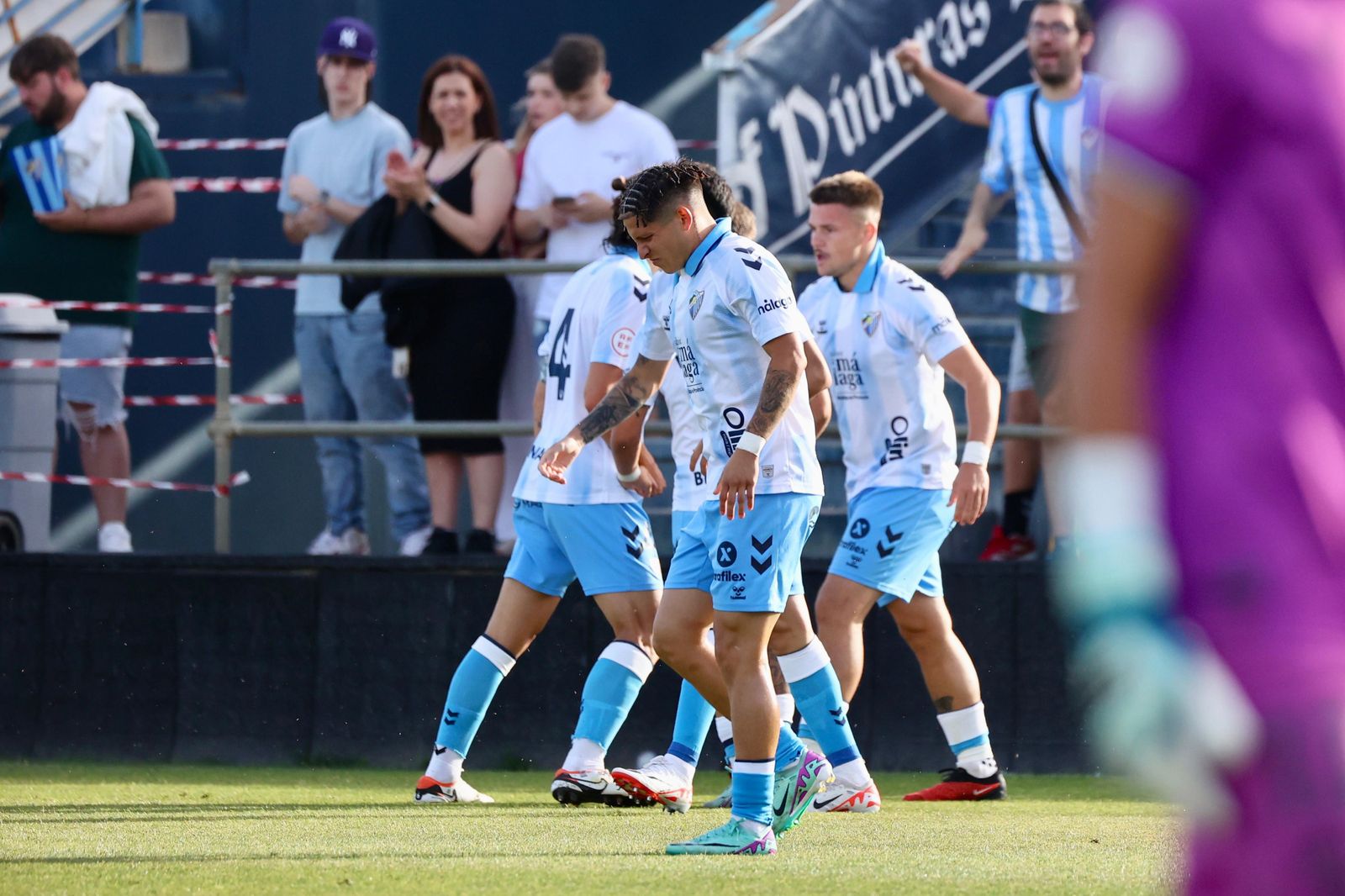 El Atlético Malagueño - Almería B, en fotos