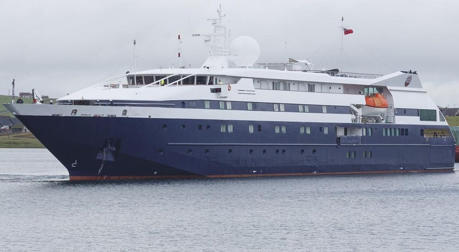 El crucero Clio se dejará ver este jueves en el muelle Marqués de Comillas de Cádiz