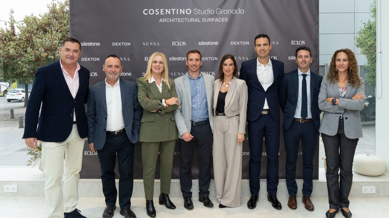 Acto de inauguración de Cosentino Studio en Granada