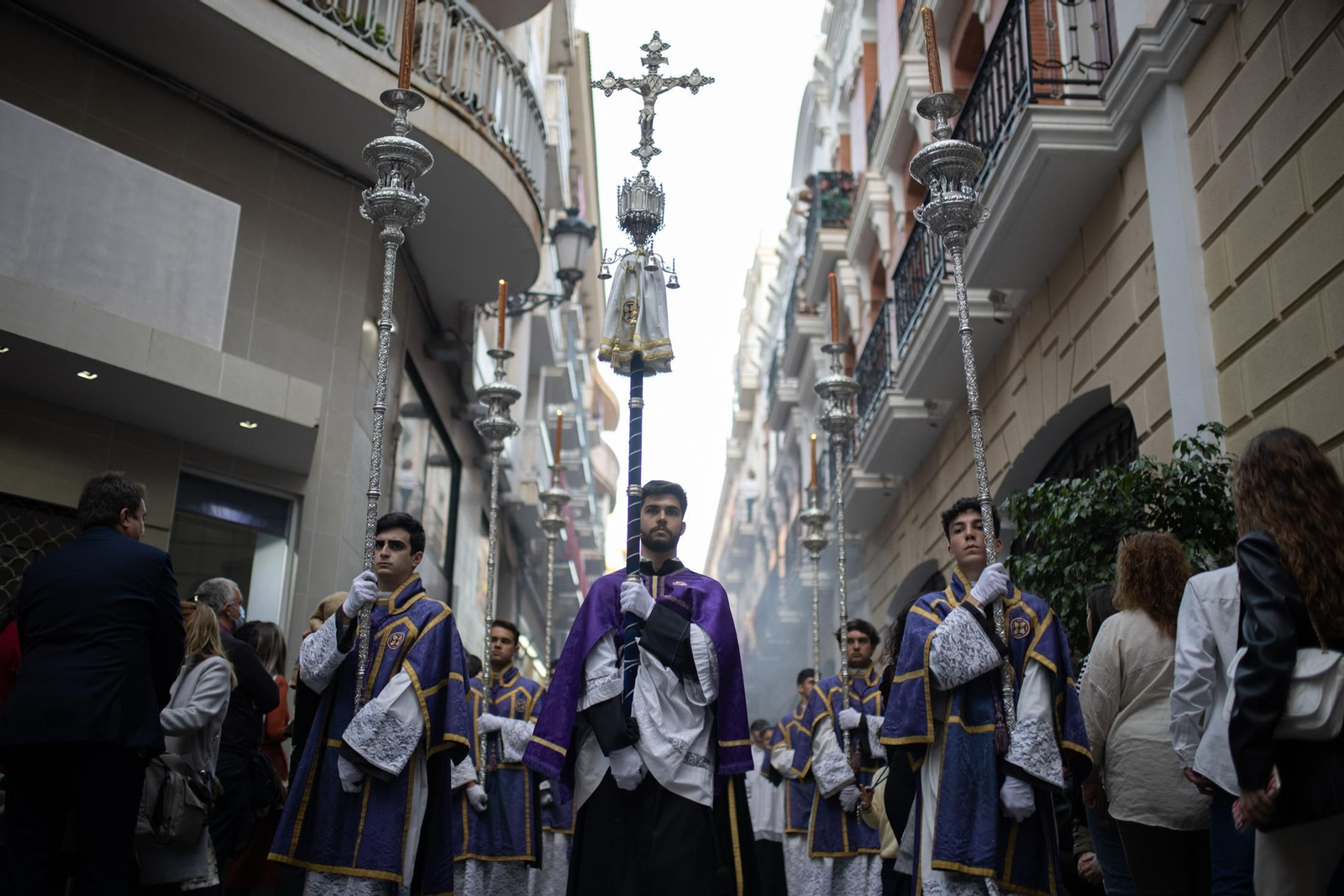 Imágenes del Jueves Santo: Hermandad de la Misericordia