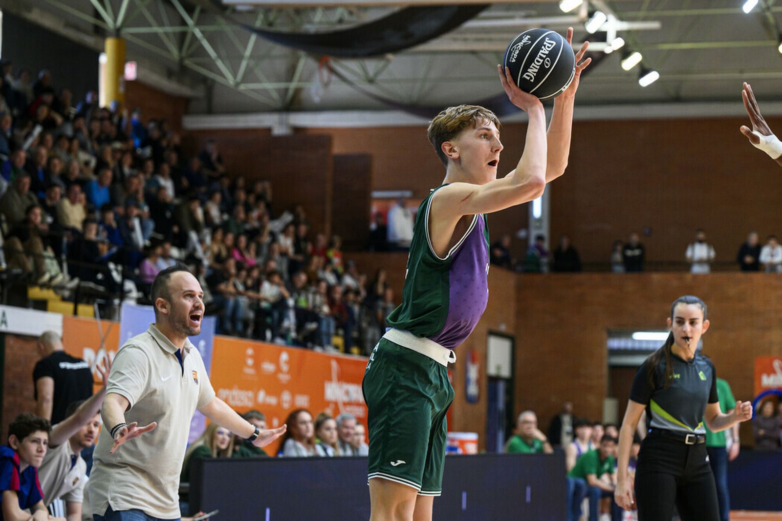 August Moller, durante la Minicopa.