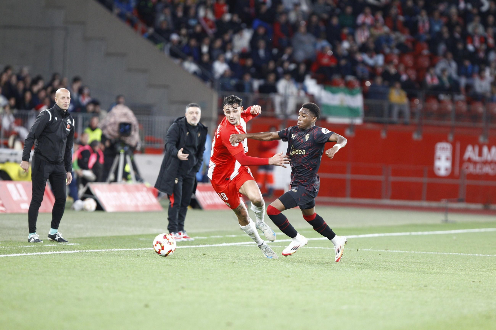 La U.D. Almería destroza al Sevilla C.F. en la Copa del Rey