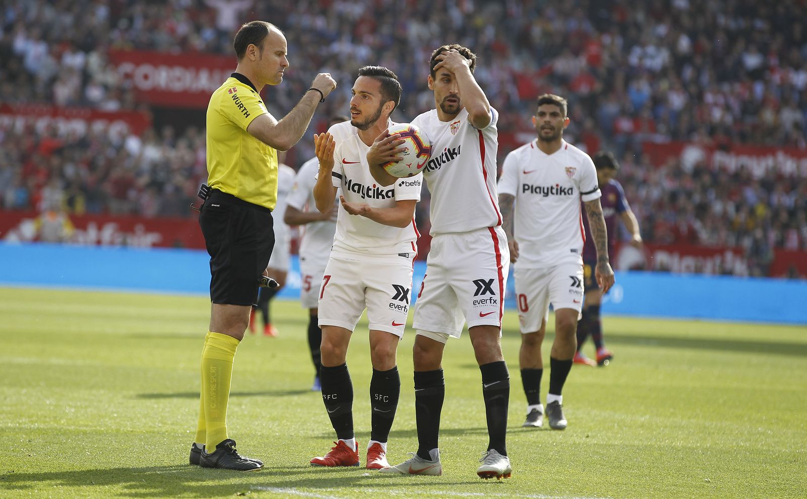 El Sevilla-Barcelona, en imágenees