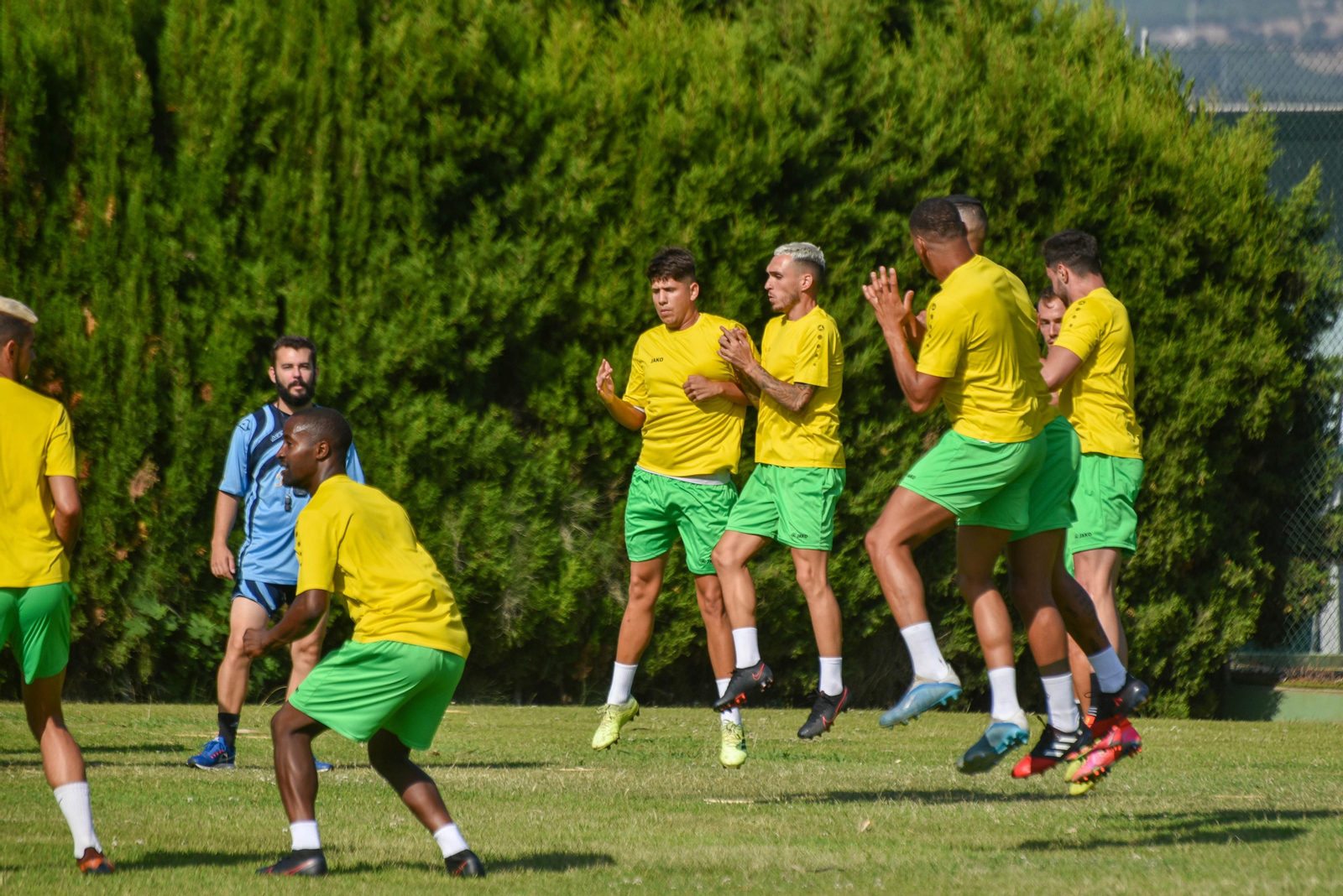 Primer entrenamiento de pretemporada de la UD Los Barrios