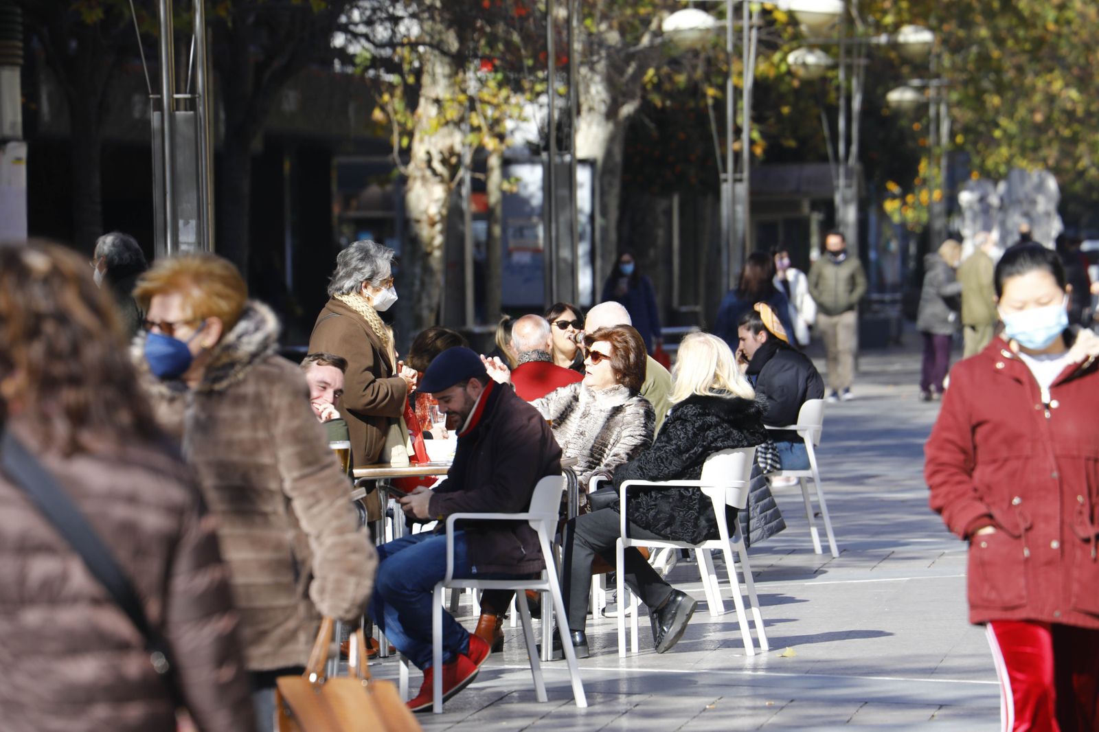 Ambiente en la calle en Córdoba.