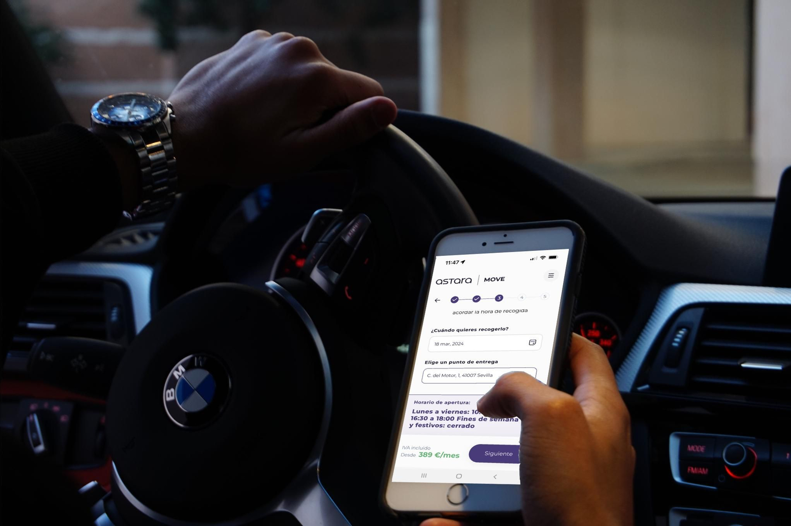 Astara pone en marcha en Sevilla un servicio de coche por suscripción de 3 a 18 meses