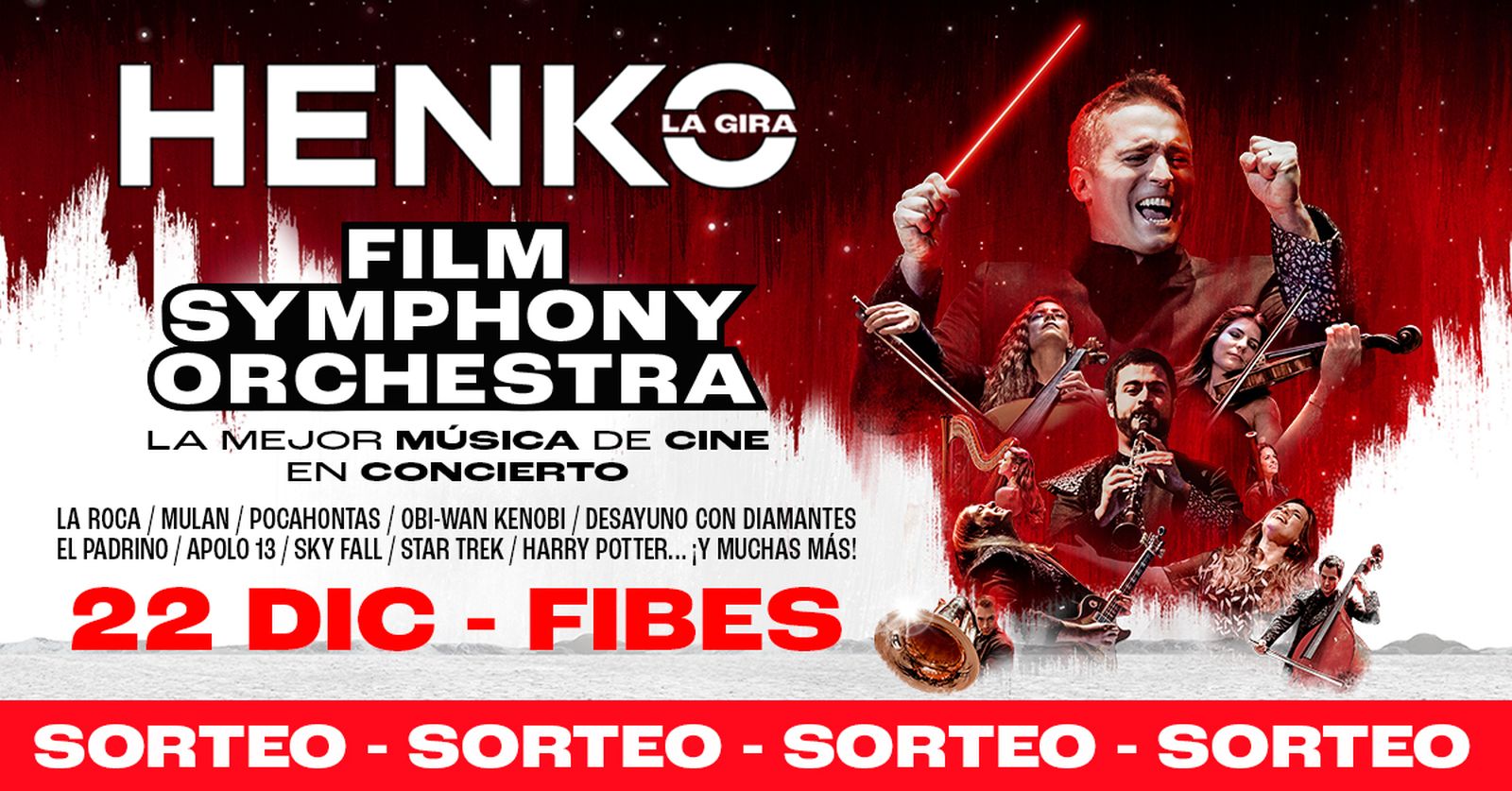 Regresa la Film Symphony Orchestra con su nueva gira 'Henko' y te invitamos ¡participa en el sorteo!