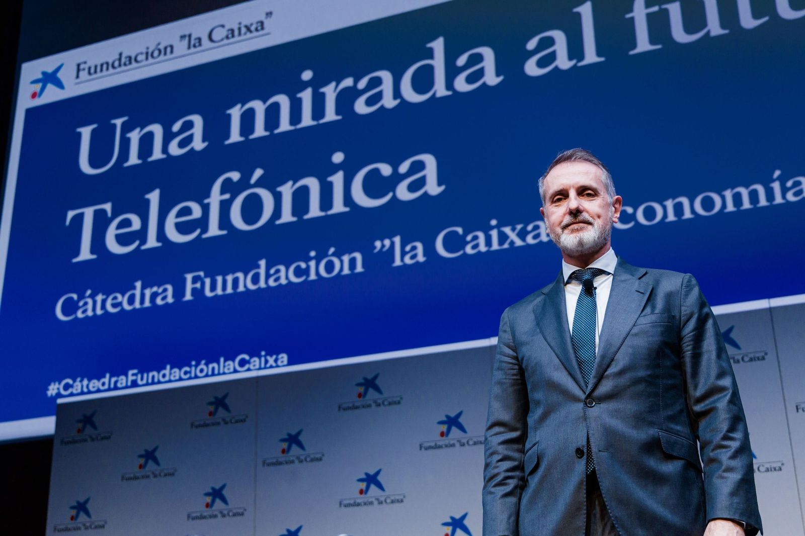 Marc Murtra, presidente de Telefónica, en la conferencia  ‘Una mirada al futuro de Telefónica’.